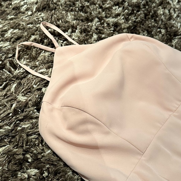 Blush Pink Maxi Dress - Picture 3 of 5